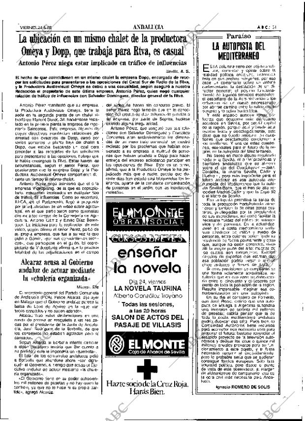 ABC SEVILLA 24-06-1988 página 31