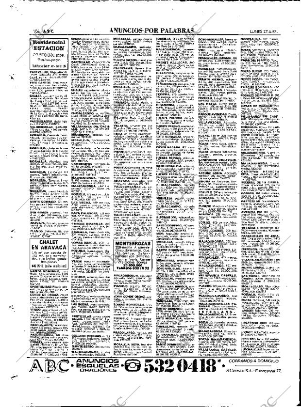 ABC MADRID 27-06-1988 página 106
