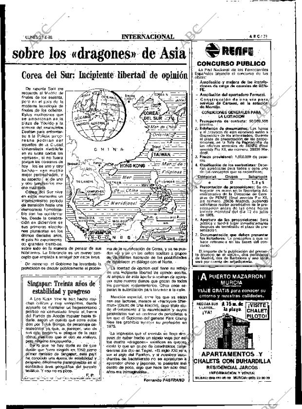 ABC MADRID 27-06-1988 página 31