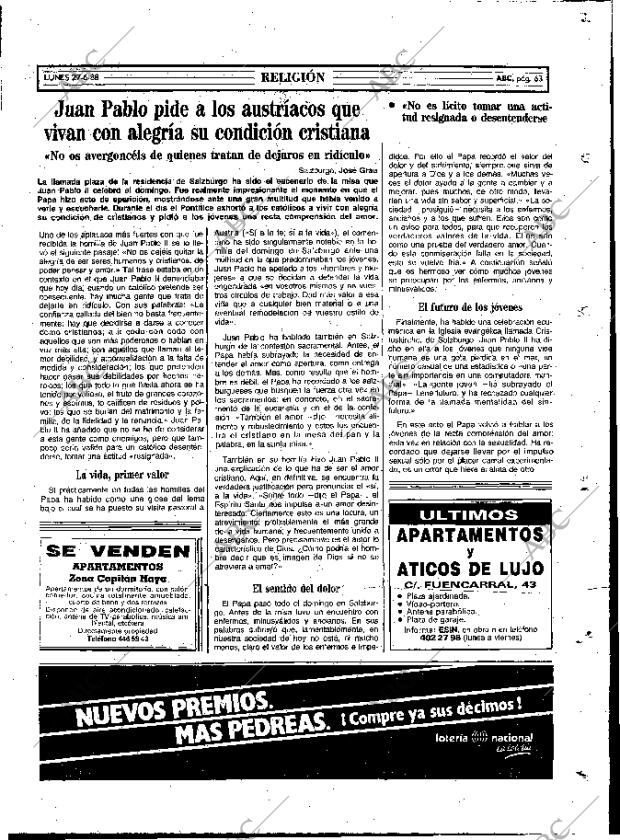 ABC MADRID 27-06-1988 página 63