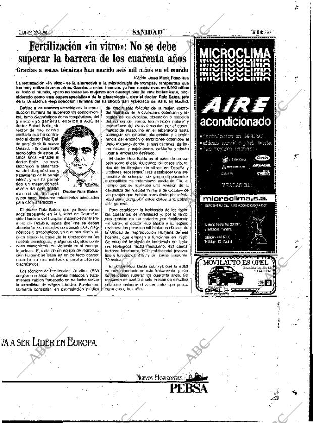 ABC MADRID 27-06-1988 página 67