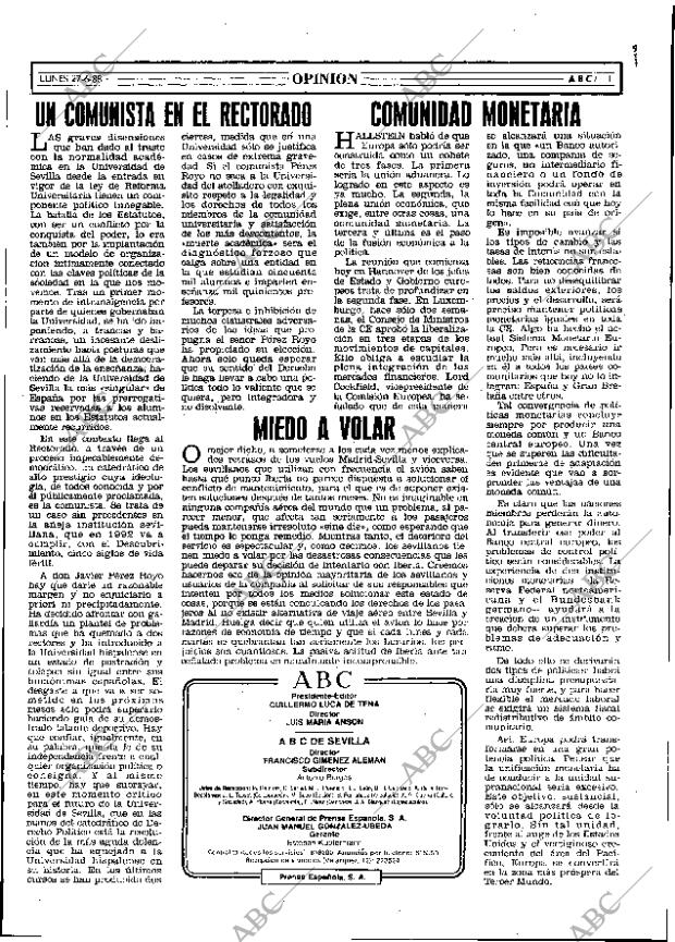 ABC SEVILLA 27-06-1988 página 11