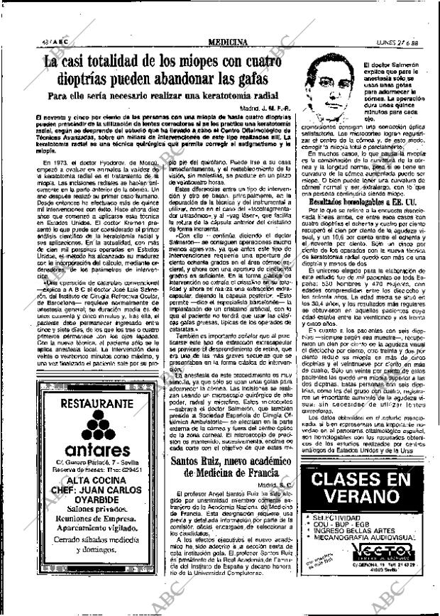 ABC SEVILLA 27-06-1988 página 48