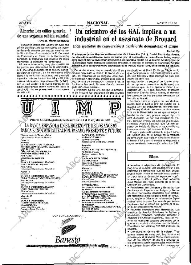 ABC MADRID 28-06-1988 página 36