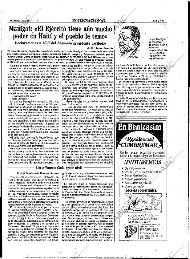 ABC MADRID 28-06-1988 página 41