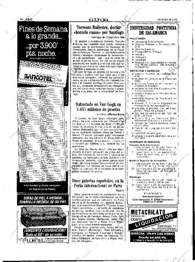 ABC MADRID 28-06-1988 página 54