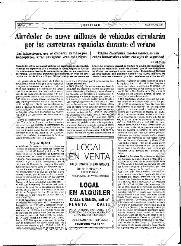 ABC MADRID 28-06-1988 página 62