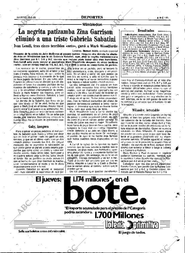 ABC MADRID 28-06-1988 página 95