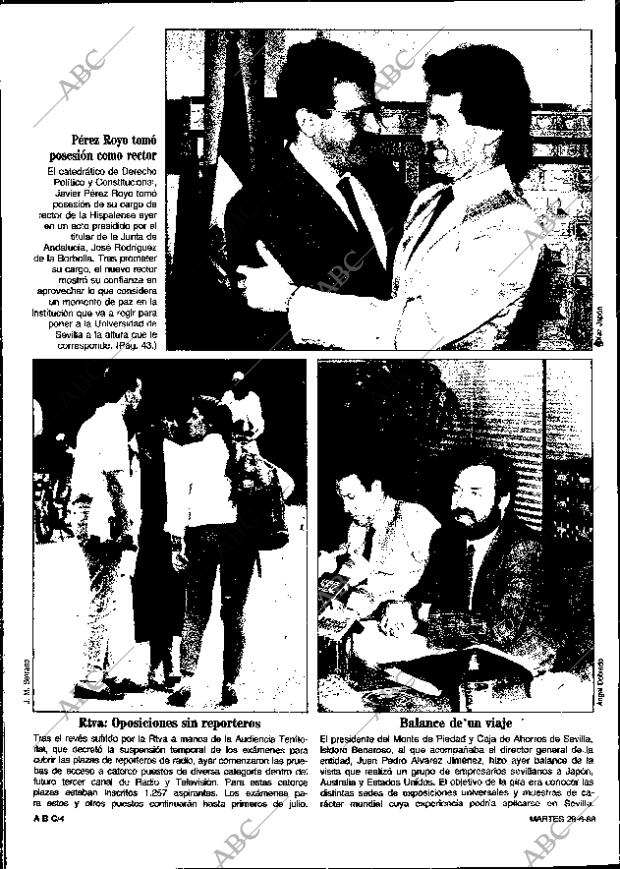 ABC SEVILLA 28-06-1988 página 4