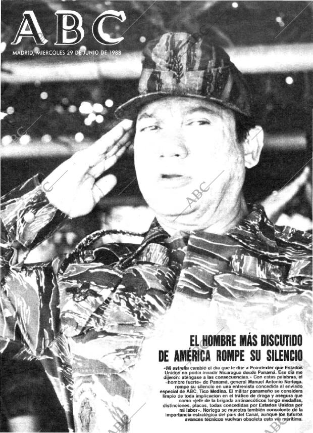 ABC MADRID 29-06-1988 página 1
