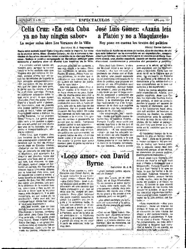 ABC MADRID 29-06-1988 página 107