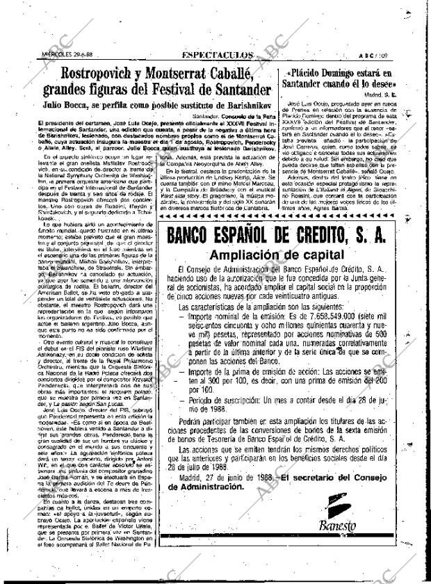 ABC MADRID 29-06-1988 página 109