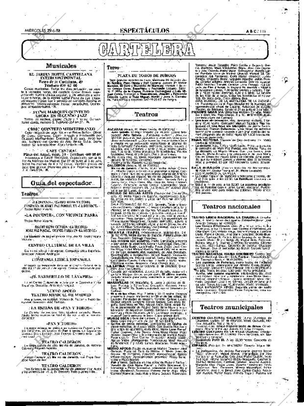 ABC MADRID 29-06-1988 página 111