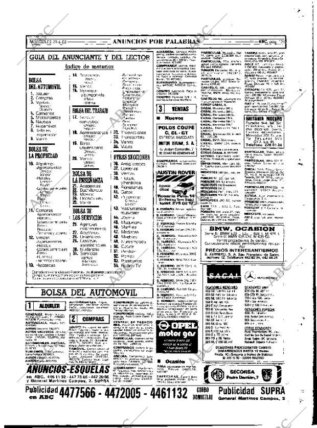 ABC MADRID 29-06-1988 página 121