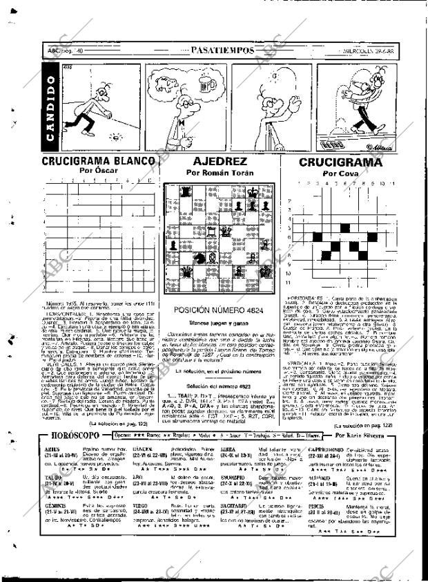 ABC MADRID 29-06-1988 página 140