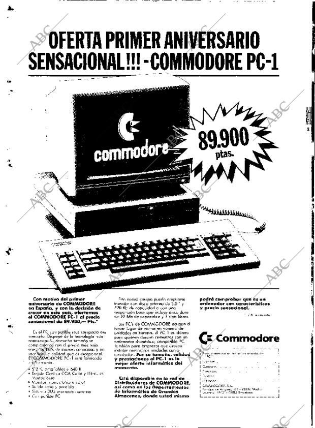 ABC MADRID 29-06-1988 página 144