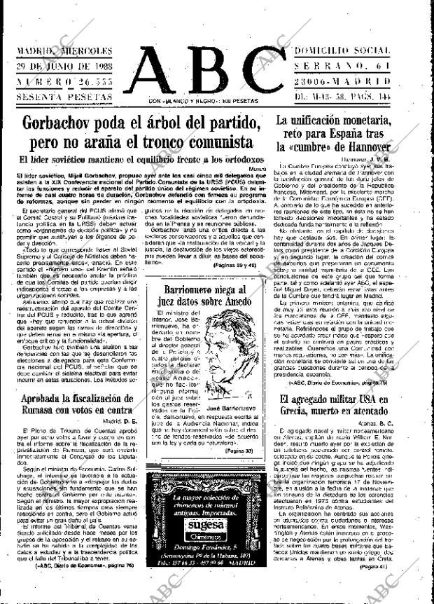 ABC MADRID 29-06-1988 página 25