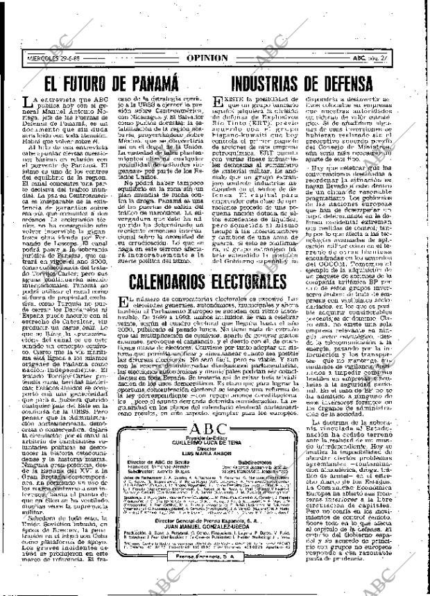 ABC MADRID 29-06-1988 página 27