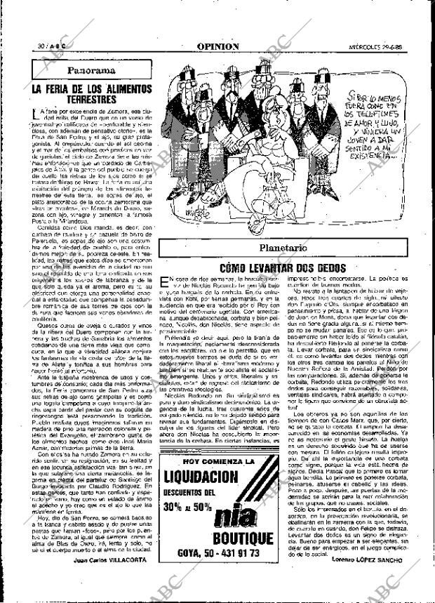 ABC MADRID 29-06-1988 página 30