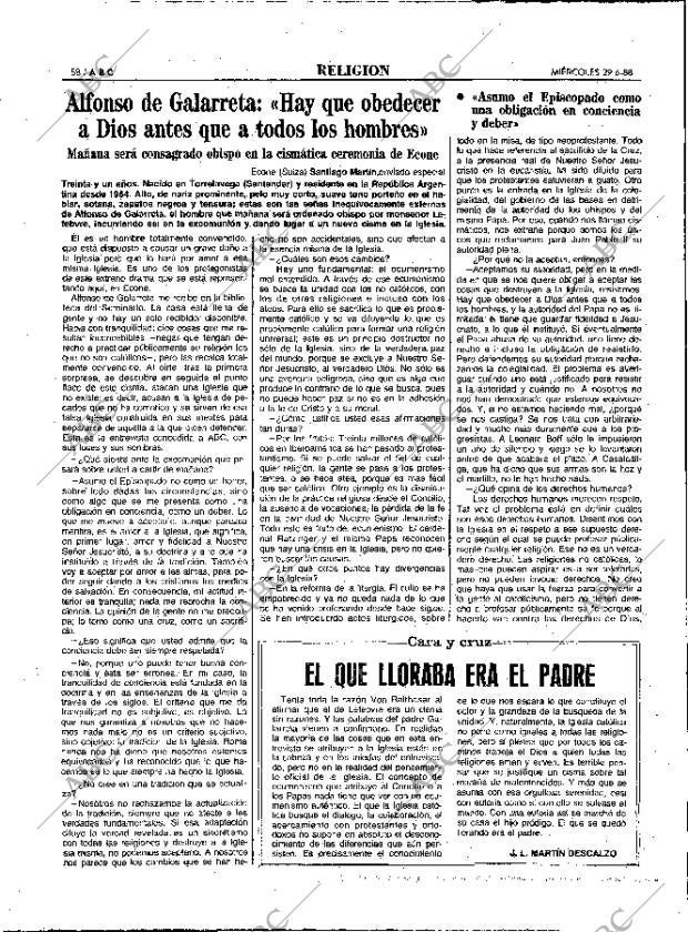 ABC MADRID 29-06-1988 página 58