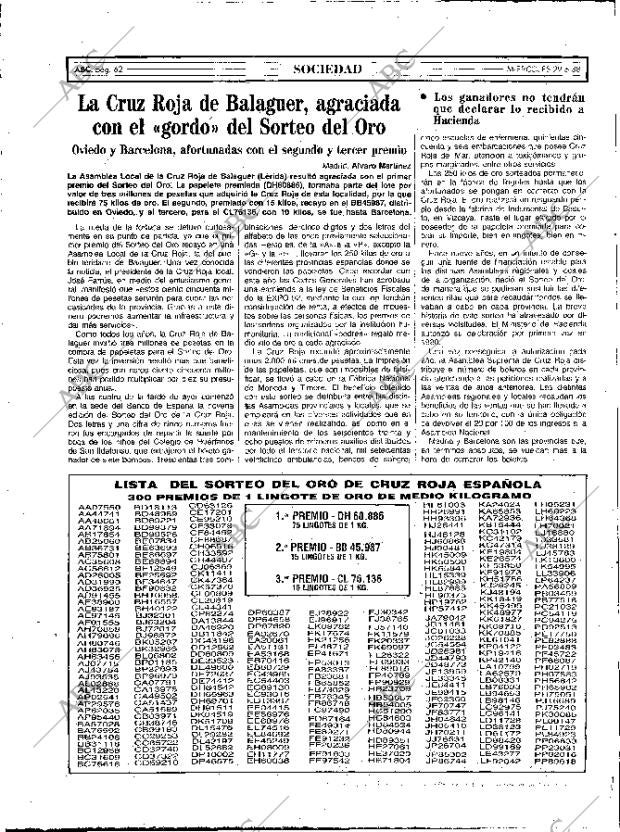 ABC MADRID 29-06-1988 página 62