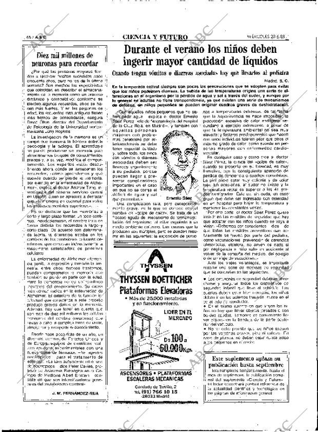 ABC MADRID 29-06-1988 página 66