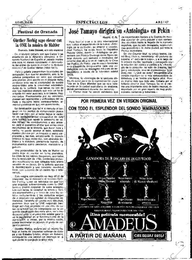 ABC MADRID 30-06-1988 página 107