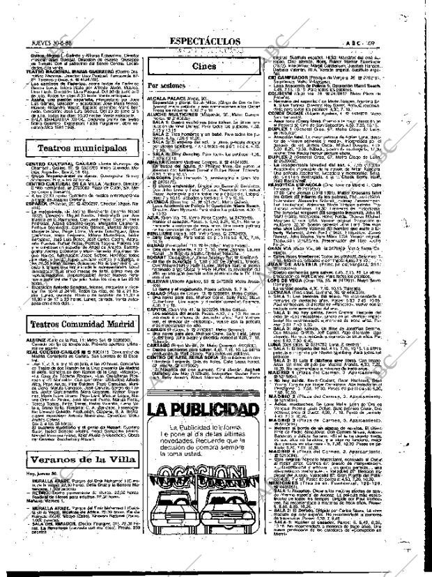 ABC MADRID 30-06-1988 página 109