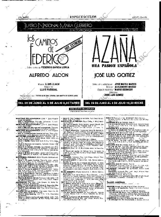ABC MADRID 30-06-1988 página 110