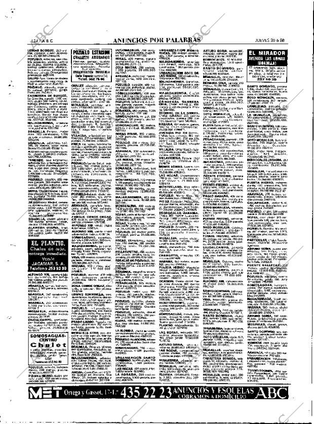 ABC MADRID 30-06-1988 página 124