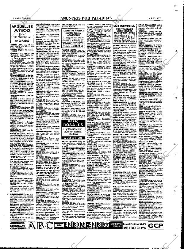 ABC MADRID 30-06-1988 página 127