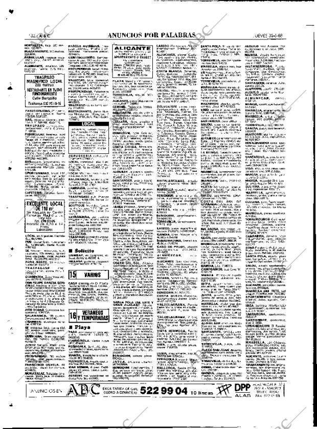 ABC MADRID 30-06-1988 página 132