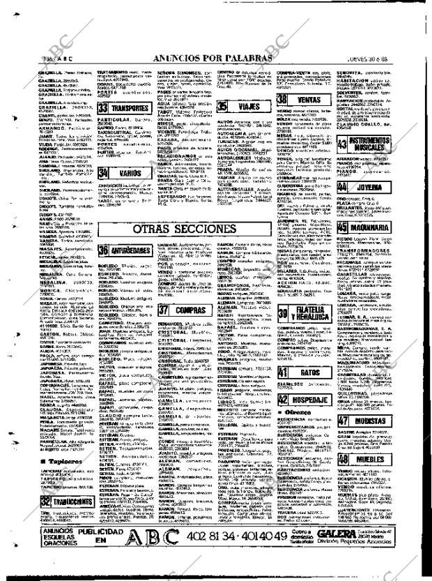 ABC MADRID 30-06-1988 página 136