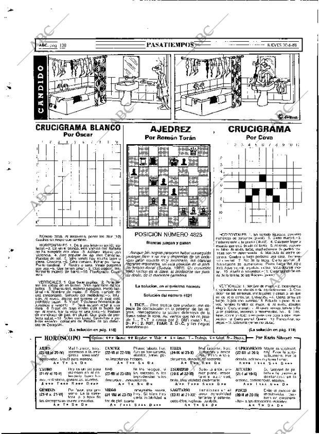 ABC MADRID 30-06-1988 página 138