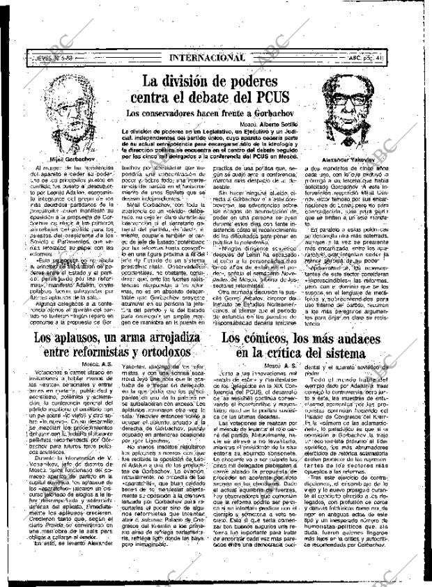 ABC MADRID 30-06-1988 página 41
