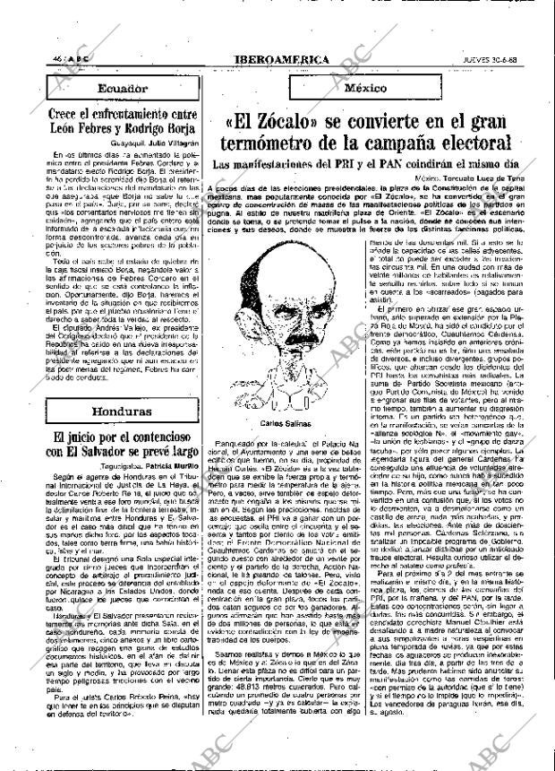 ABC MADRID 30-06-1988 página 46