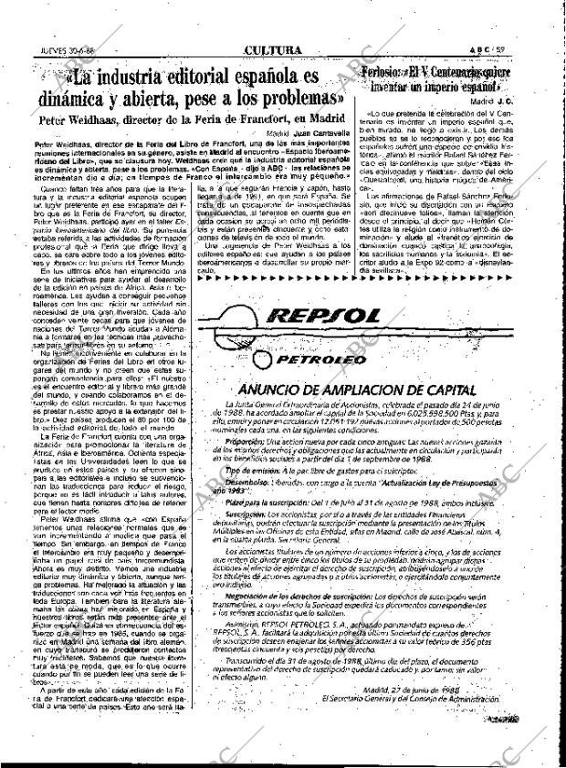 ABC MADRID 30-06-1988 página 59