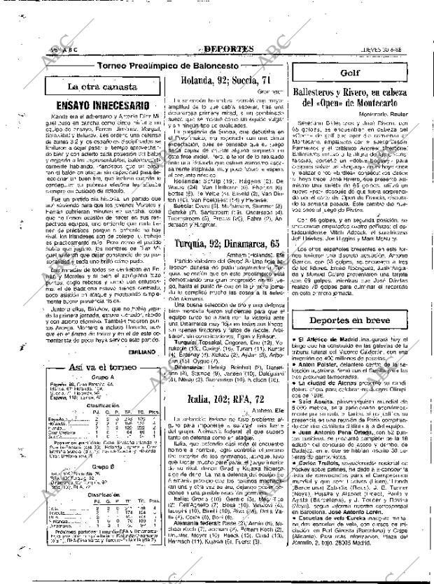 ABC MADRID 30-06-1988 página 96