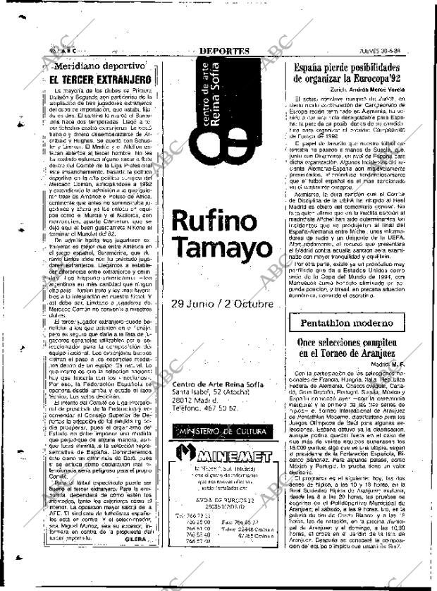 ABC MADRID 30-06-1988 página 98