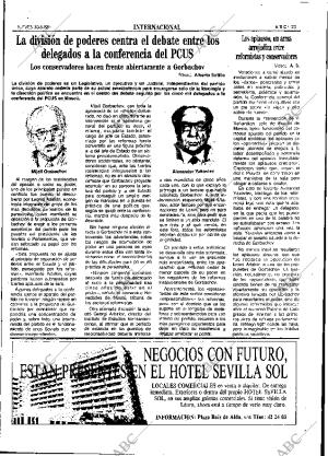 ABC SEVILLA 30-06-1988 página 23