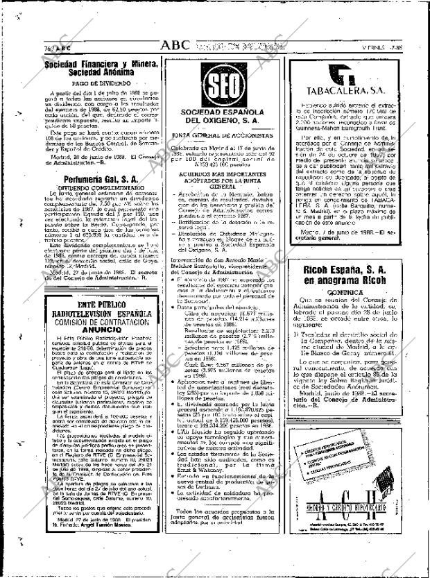 ABC MADRID 01-07-1988 página 76