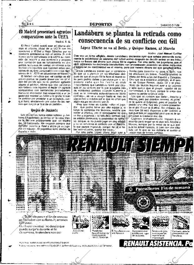 ABC MADRID 02-07-1988 página 92