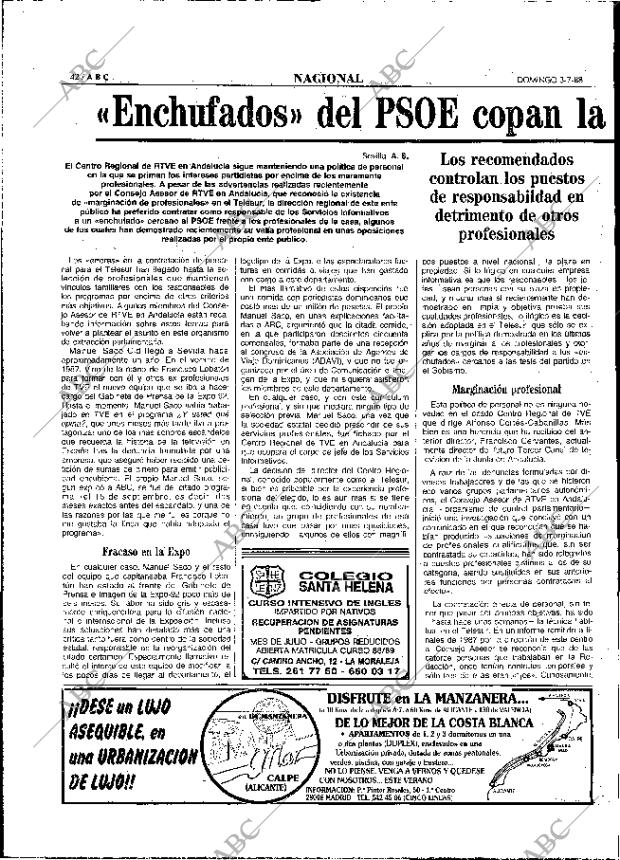 ABC MADRID 03-07-1988 página 42