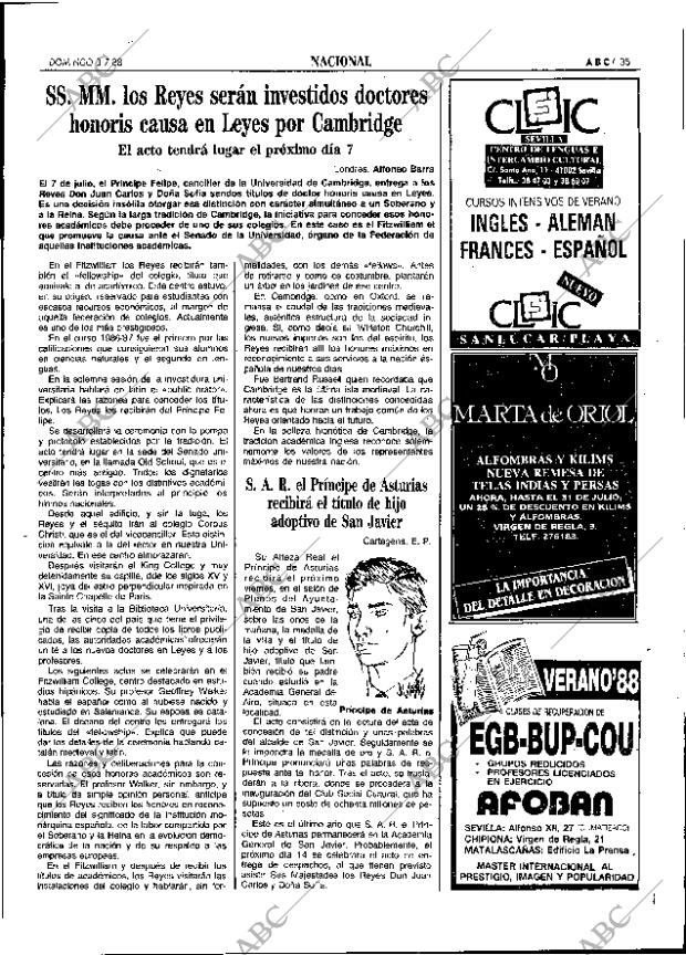 ABC SEVILLA 03-07-1988 página 35