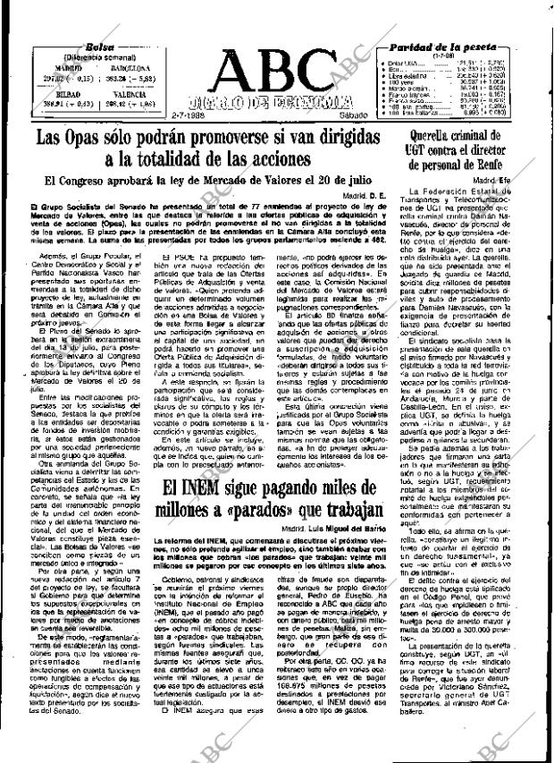ABC SEVILLA 03-07-1988 página 85
