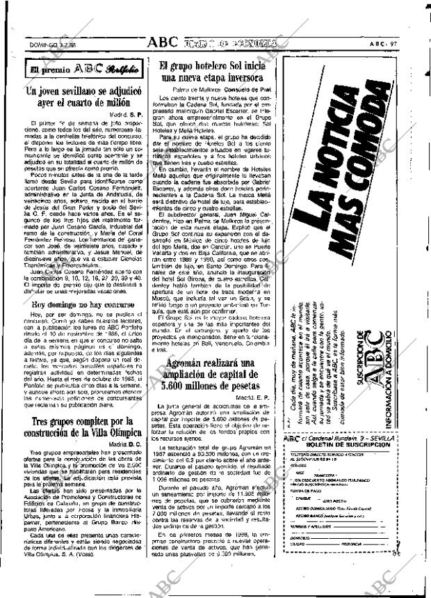 ABC SEVILLA 03-07-1988 página 97