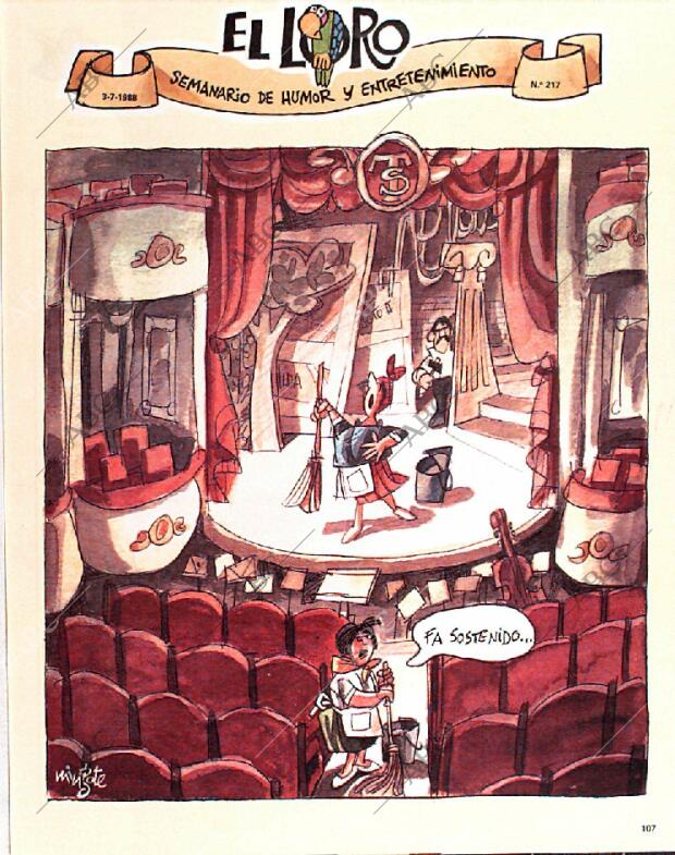 BLANCO Y NEGRO MADRID 03-07-1988 página 107