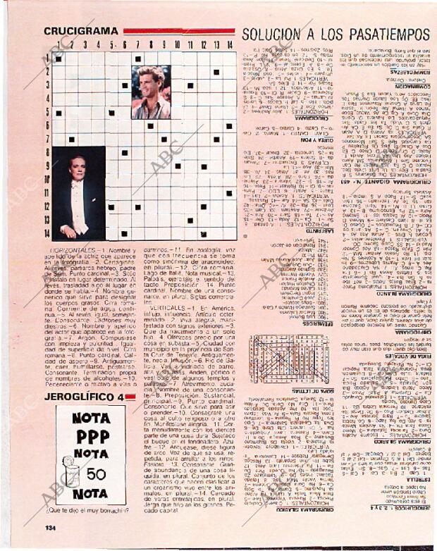 BLANCO Y NEGRO MADRID 03-07-1988 página 134