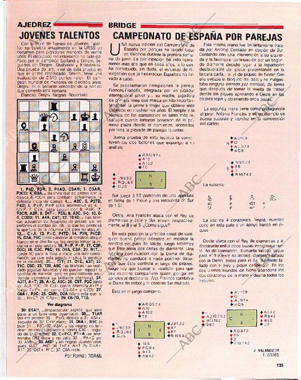 BLANCO Y NEGRO MADRID 03-07-1988 página 135