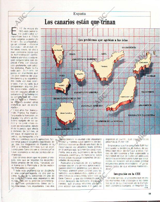 BLANCO Y NEGRO MADRID 03-07-1988 página 19